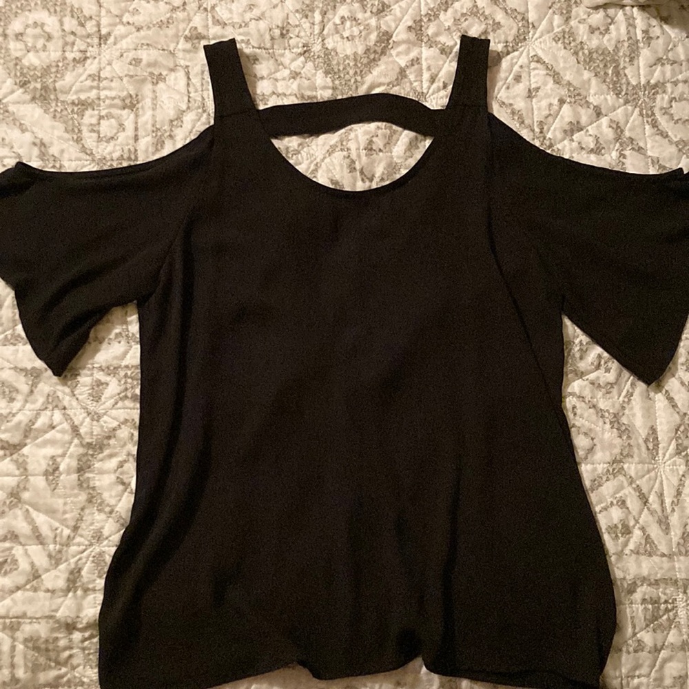 Lush cold shoulder top